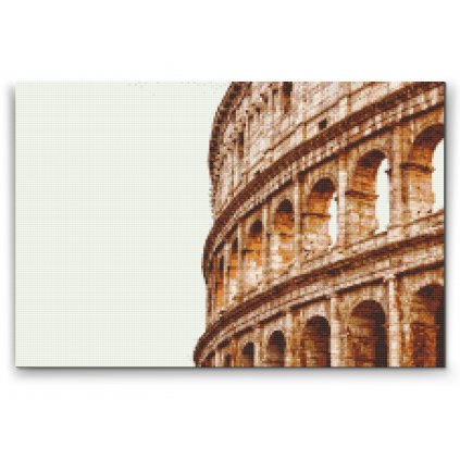 Gyémántszemes festmény – Róma – Colosseum 2