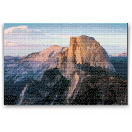 Gyémántszemes festmény – Yosemite
