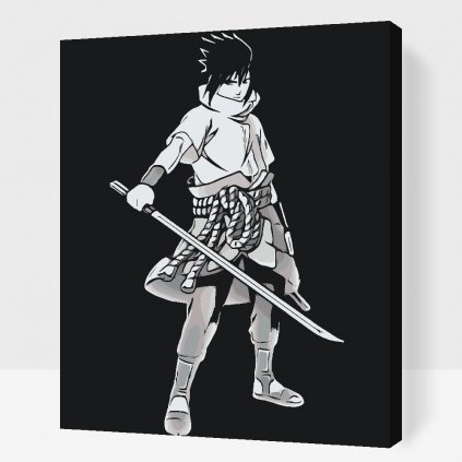 Festés számok szerint – Uchiha Sasuke