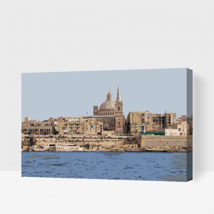Festés számok szerint – Valletta, Malta