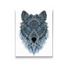 Gyémántszemes festmény – Mandala farkas