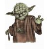 Gyémántszemes festmény – Yoda