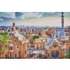 Gyémántszemes festmény – Güell park, Barcelona