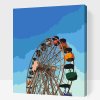 Festés számok szerint – Tibidabo vidámpark, Barcelona