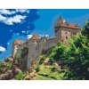 Festés számok szerint – Loket vára, Csehország