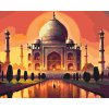 Festés számok szerint - Meseszép Taj Mahal