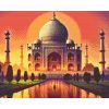 Gyémántszemes festmény - Meseszép Taj Mahal