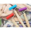Diamond pen - Wooden with roller