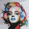 Festés számok szerint – Marilyn Monroe porté