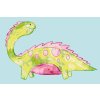 Festés számok szerint – Cuki dinoszaurusz