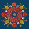 Festés számok szerint - Mandala 4