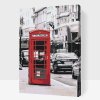 Festés számok szerint – Telefonfülke