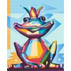 Gyémántszemes festmény – Királyi béka