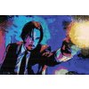 Gyémántszemes festmény – John Wick elsüti fegyverét