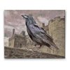 Gyémántszemes festmény – Király holló