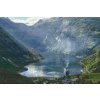 Gyémántszemes festmény – Geirangerfjord, Norvégia