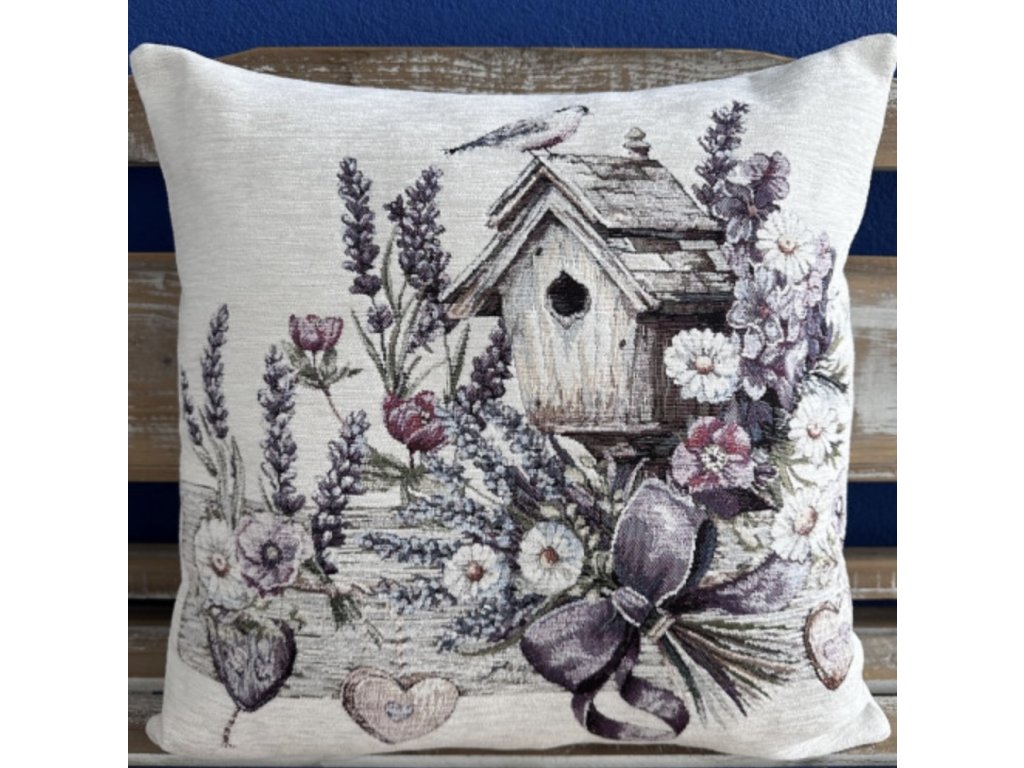 Dřevěná budka ve vintage stylu