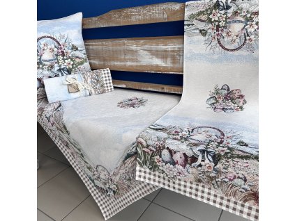 Velikonoční proutěný košík