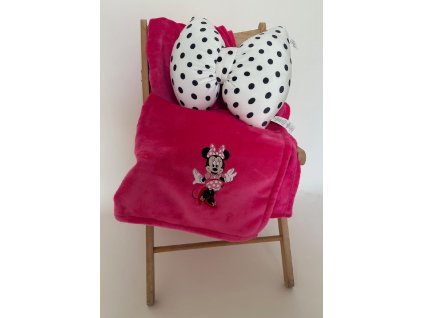 Tmavě růžová Minnie Mouse