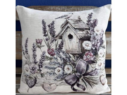 Dřevěná budka ve vintage stylu