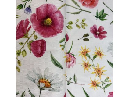 Luční barevné kvítky