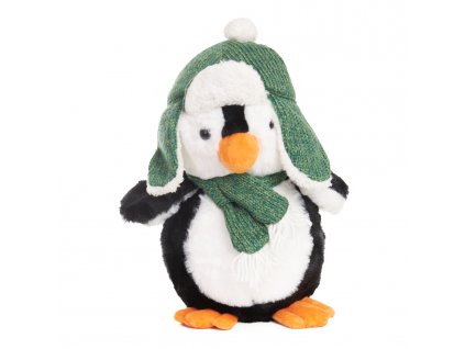 Plyšák tučňák v čepici