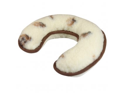 Vlněný polštář (Evropské merino) -Podkova (Velikost 33*27 cm)