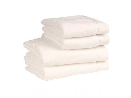Bavlněný ručník / osuška z mikro bavlny- bílá - Bílá (Velikost 70*140 cm)