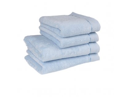 Bavlněný ručník / osuška z mikro bavlny - sv. modrá - sv. modrá (Velikost 70*140 cm)