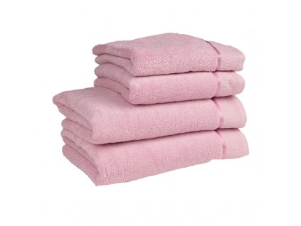 Bavlněný ručník / osuška z mikro bavlny- růžová - Růžová (Velikost 70*140 cm)