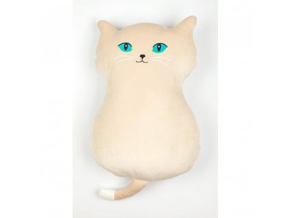 Pronikavý pohled a extra jemný kožíšek,Plysak polstarek KOCKA BEZOVA 62988865edda0