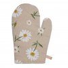 kuchyňská rukavice s motivy kopretin
