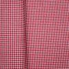 Bavlněná látka metráž - drobné červené čtverečky