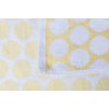 Plážová osuška - žlutý puntík