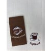 Utěrka bavlna 2 ks - cappuccino a espresso