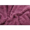 Deka mikroflanel SLEEP WELL® - ovečka tmavě fialová 150*200 cm