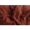 Prostěradlo mikroflanel SLEEP WELL® - tmavě hnědá - tmavě hnědá (Velikost 180*200 cm)
