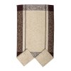 Utěrka bavlna 3 ks - ornamenty hnědá (Velikost 50*70 cm)
