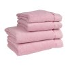 Bavlněný ručník / osuška z mikro bavlny- růžová - Růžová (Velikost 70*140 cm)