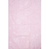 Dětská mikroflanelová deka růžové barvy