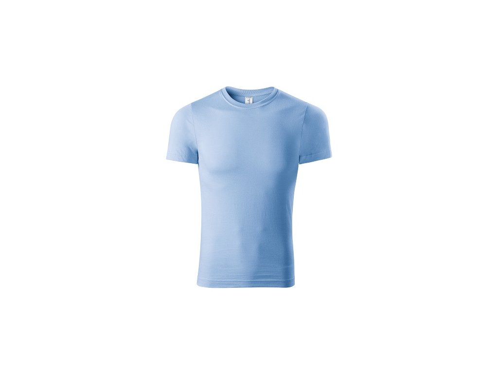 Detské tričko bavlnené svetlo modré