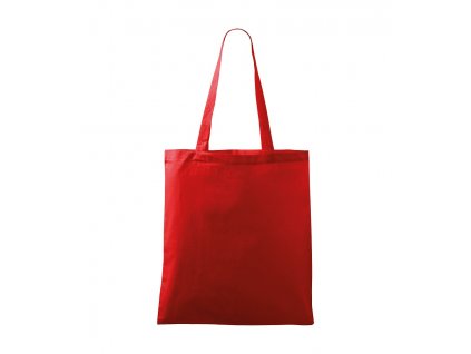 Nákupná taška bavlnená červená