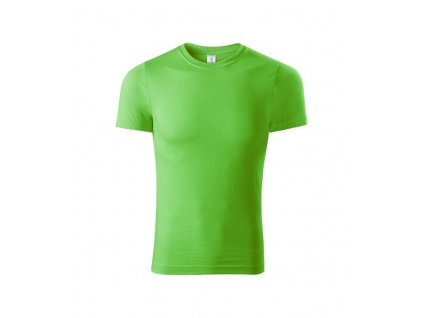 Detské tričko bavlnené svetlo zelené