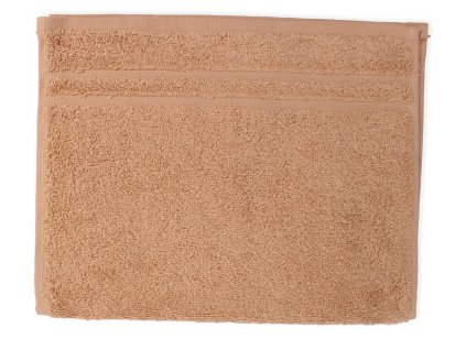 Malý uterák hnedý 30x50 cm