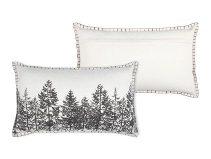 Vianočný dekoračný vankúš Winter les- 35x60 cm