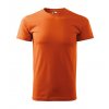 Pánske tričko bavlnené oranžové