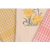 Kuchynské utierky 3 set - Narcis