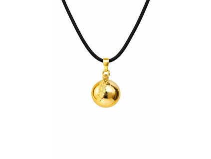 Těhotenská bola s pírkem