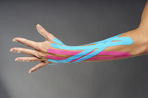 Tejpování zápěstí