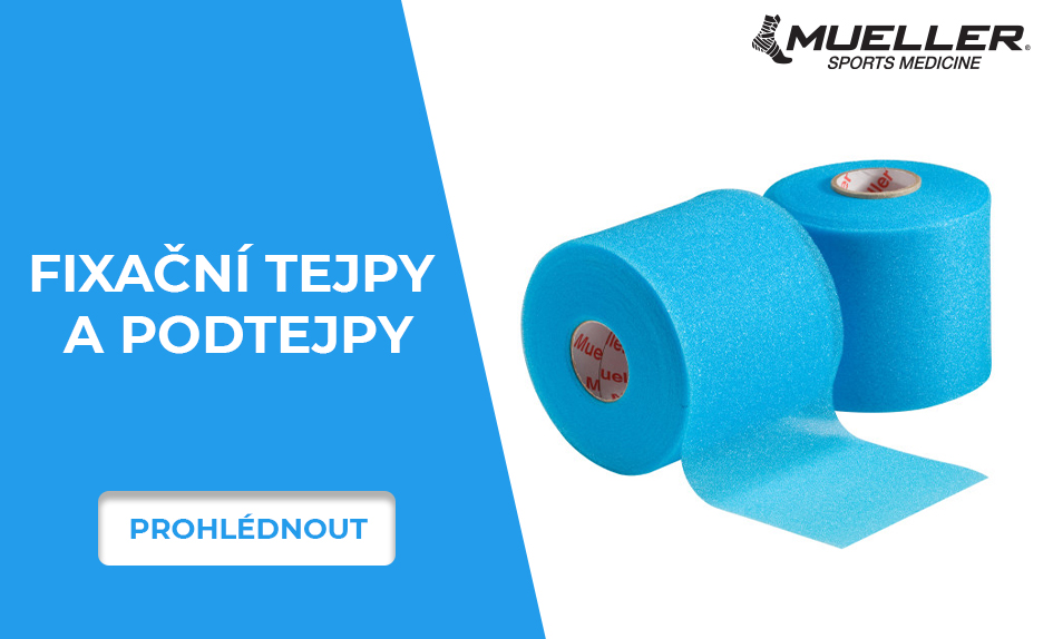 Fixační tejpy a podtejpy Mueller
